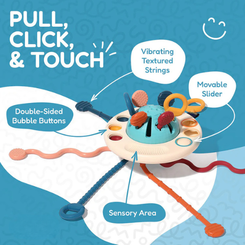 Silicone Pulling Toy