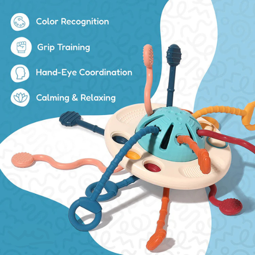 Silicone Pulling Toy