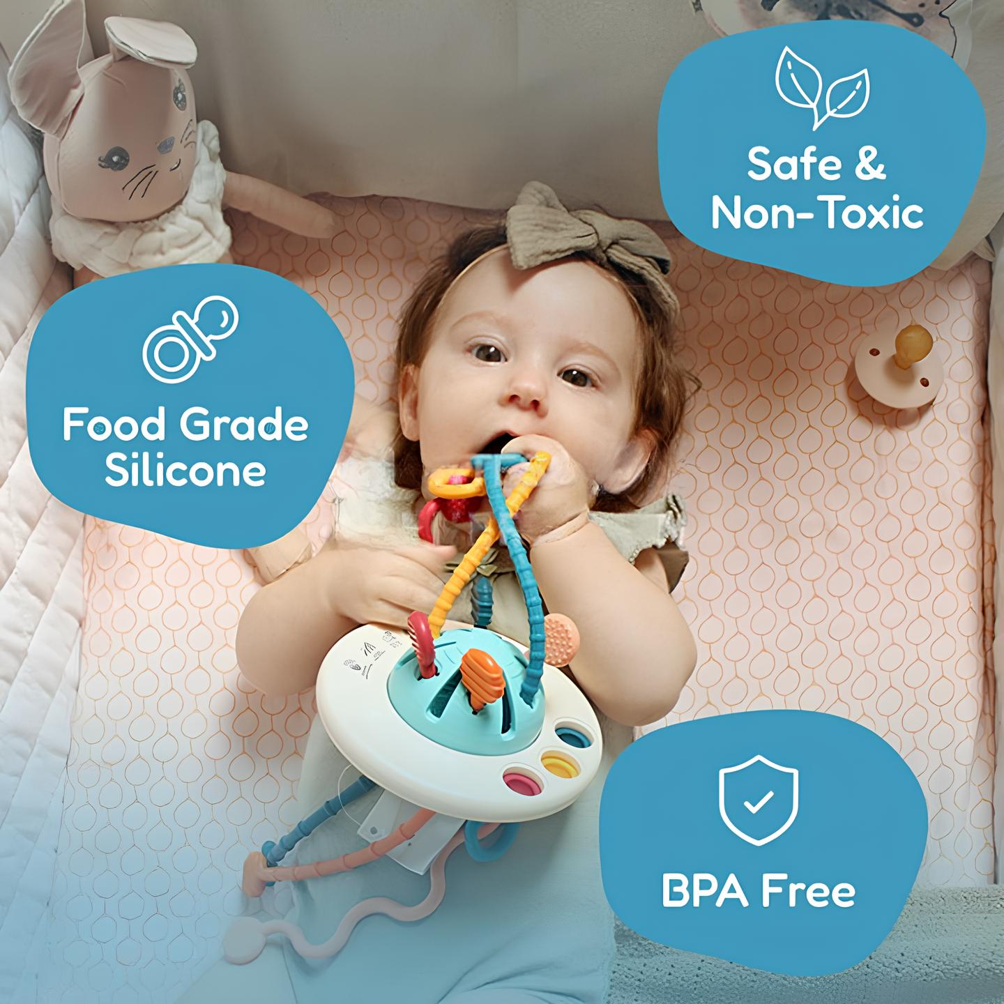 Silicone Pulling Toy