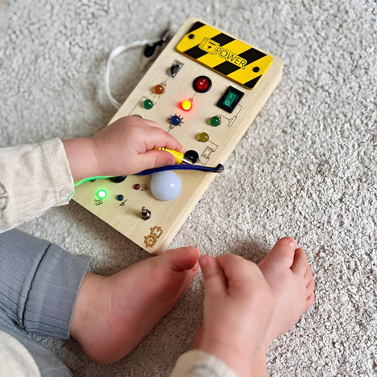 Elvella Wooden Switch Board