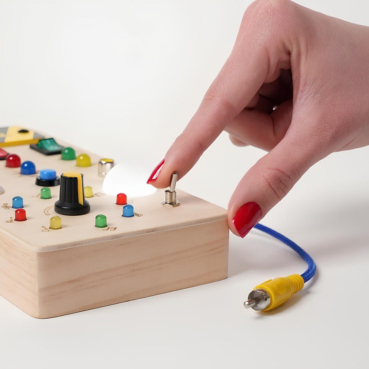 Elvella Wooden Switch Board