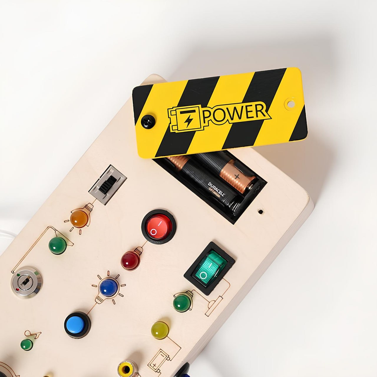 Elvella Wooden Switch Board